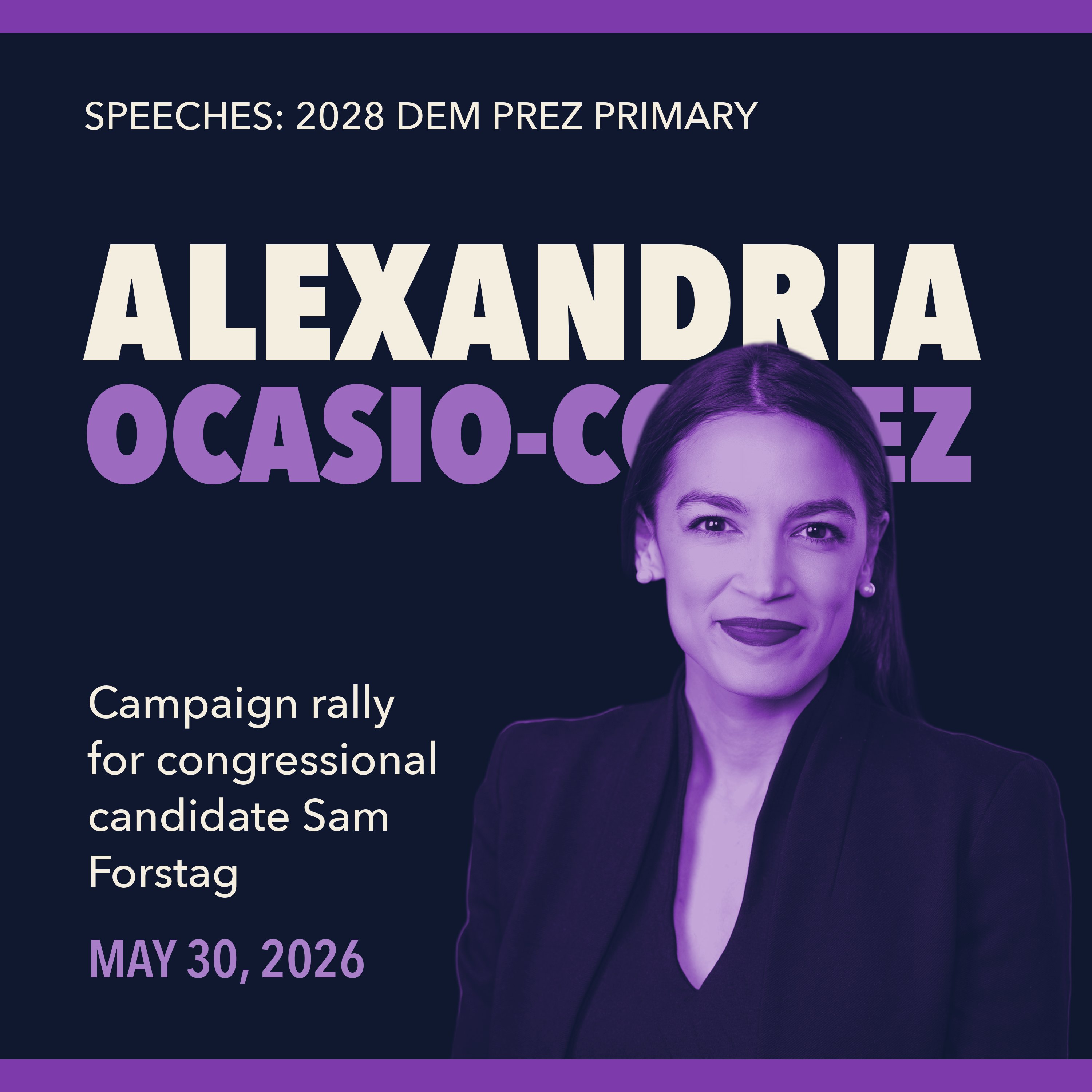 Alexandria Ocasio-Cortez — Rally in Missoula, Montana (May 30, 2026 ...
